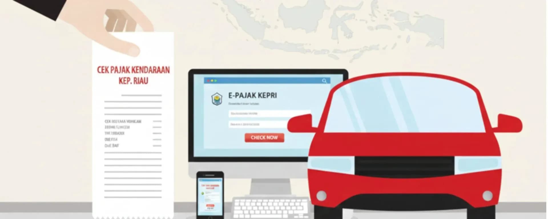 cek pajak kendaraan kepri