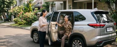 Berbakti pada Orang Tua dengan Mobil Baru