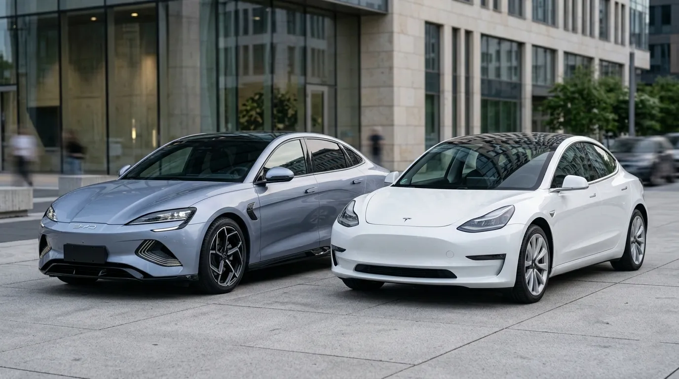 Tesla vs byd