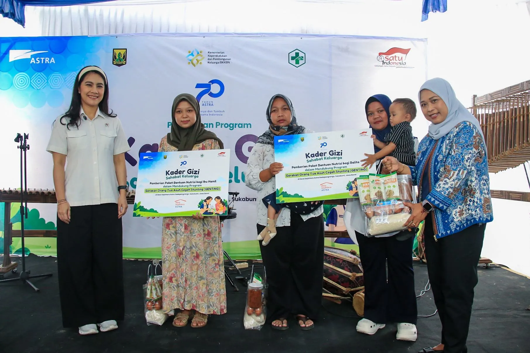 PT Astra International Tbk dan Kemendukbangga/BKKBN Perkuat Kolaborasi Pencegahan Stunting di Desa Sejahtera Astra Gedepangrango